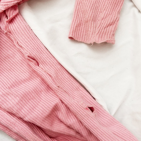 pink shirt long sleeve - Picture 3 of 4